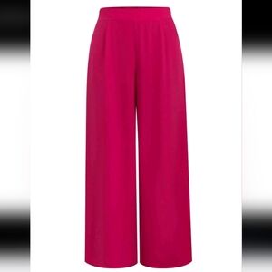 Wide Leg Dress Pant 2XL Elastic Back